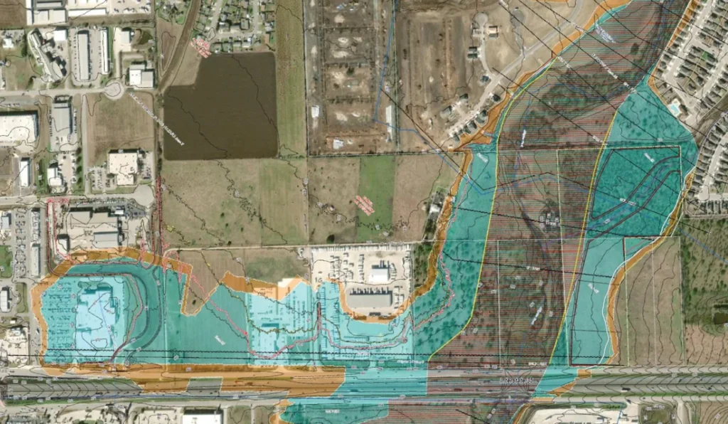 SWPPP plan and flood risk management