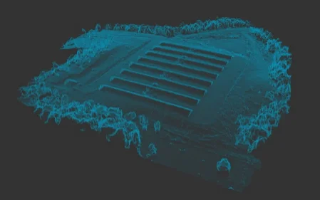3D point cloud from LiDAR mapping